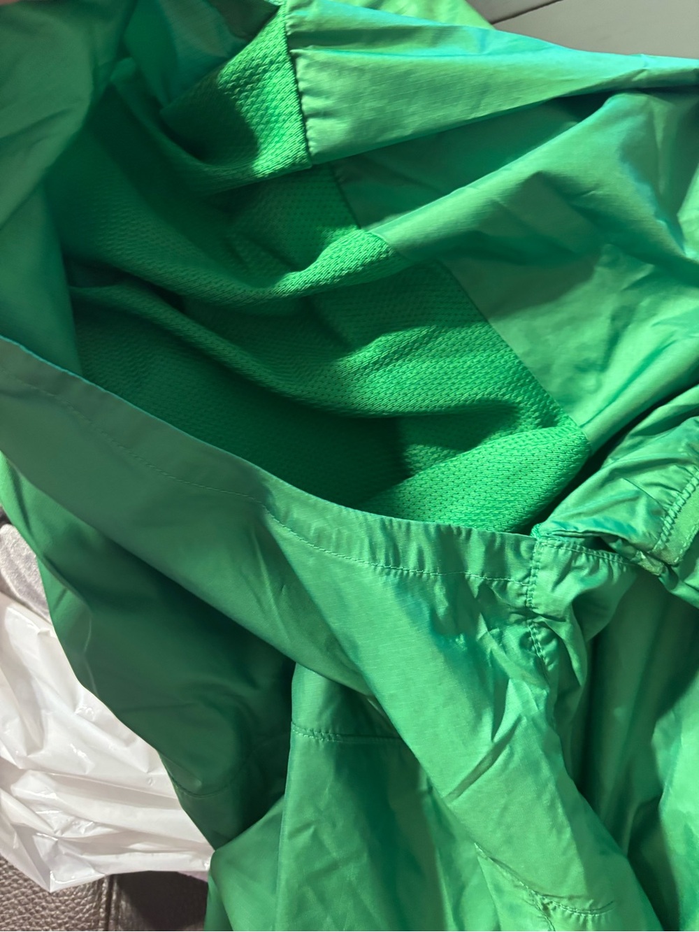 Nike Bright Green Half-Zip Athletic Jacket - Picture 9 of 9